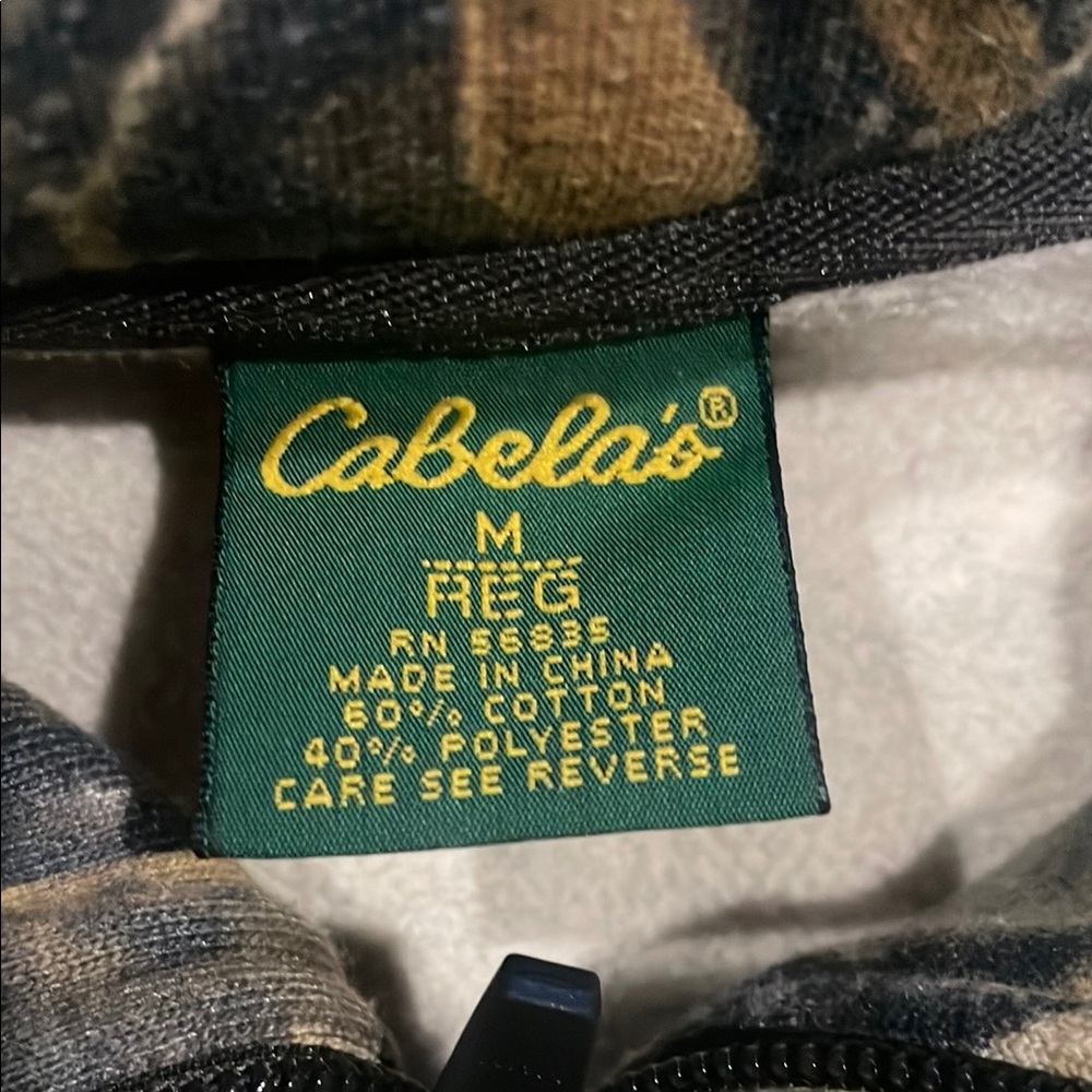 Cabela's Green and Black Outdoor Jacket